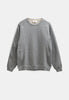 AKTONI BASIC SWEAT - Medium Grey mel