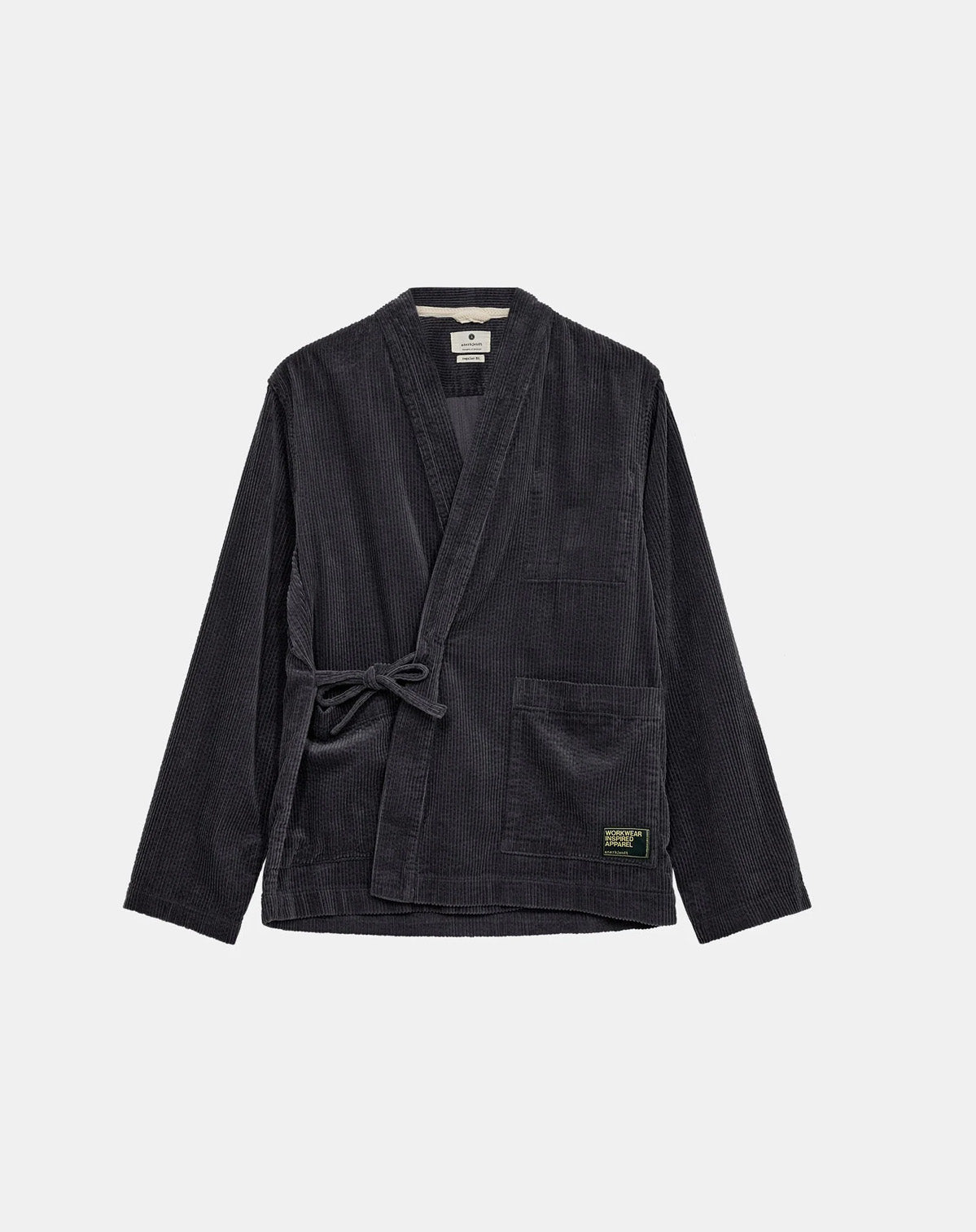 AKJESPER CORD KIMONO - Indian Teal