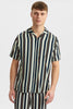AKLEO AOP VISCOSE SHIRT - Sky Captain