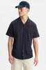 AKLEO SEERSUCKER SS SHIRT - Sky Captain