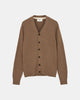 AKSVEND LAMBSWOOL CARDIGAN - Shadow