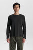 AKKIKKI L/S WAFFLE TEE - Caviar