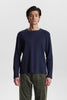 AKKIKKI L/S WAFFLE TEE - Sky Captain