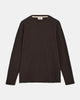 AKKIKKI L/S WAFFLE TEE - Mulch