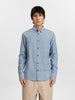 AKLEIF LS STRIPE SHIRT 3 - Cloud Blue