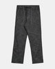 AKJAN TWILL CONTRAST PANTS - Caviar