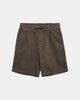 AKJAN CORDUROY SHORTS. - Deep Lichen Green