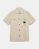 AKTHEO CORDUROY S/S SHIRT - Tofu