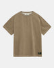 AKVILLADS CORDUROY S/S TEE - Feather Gray