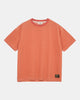 AKVILLADS CORDUROY S/S TEE - Peach Echo
