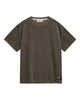 AKVILLADS CORDUROY S/S TEE - Deep Lichen Green