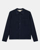 AKSVEND NEEDLE RIB KNIT CARDIGAN - Sky Captain
