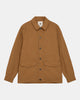 AKOSCAR TWILL OVERSHIRT - Golden Brown