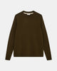 AKPETER MERINO WOOL KNIT - Forest night