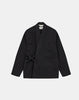 AKJESPER KIMONO OVERSHIRT - Caviar