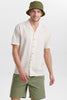AKLEO FIL A FIL LINEN SHIRT - Incense