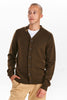 AKSVEND LAMBSWOOL CARDIGAN - Forest night