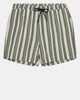 AKSHARK AOP SWIMSHORTS - Olivine